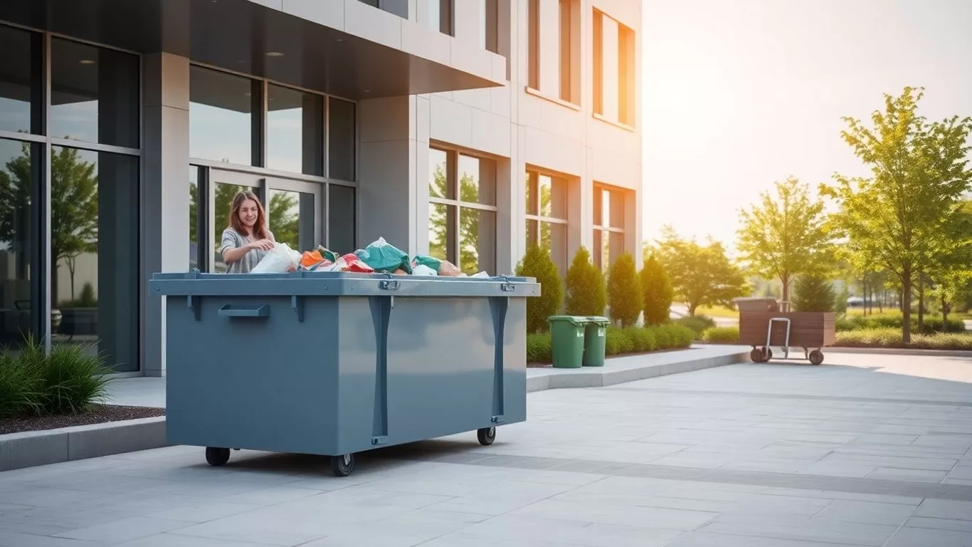 Dumpster rental helping businesses manage waste efficiently and save costs